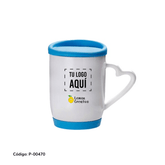Tazas con tapa silicón - Lemon Creativo